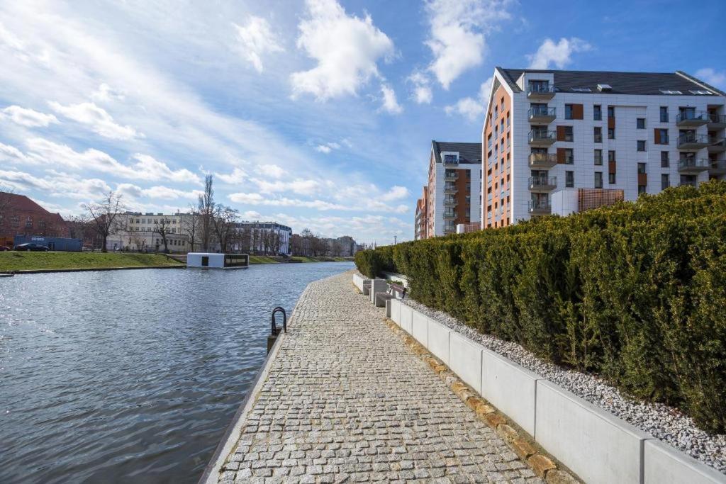 Stylish Apartment Oldtown Riverview Balcony Gdańsk Zewnętrze zdjęcie