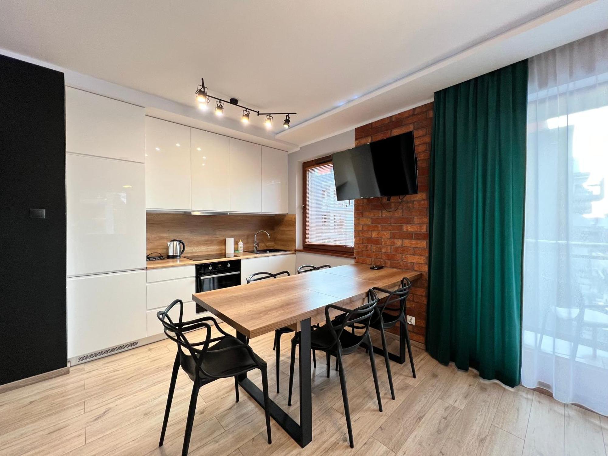 Stylish Apartment Oldtown Riverview Balcony Gdańsk Zewnętrze zdjęcie